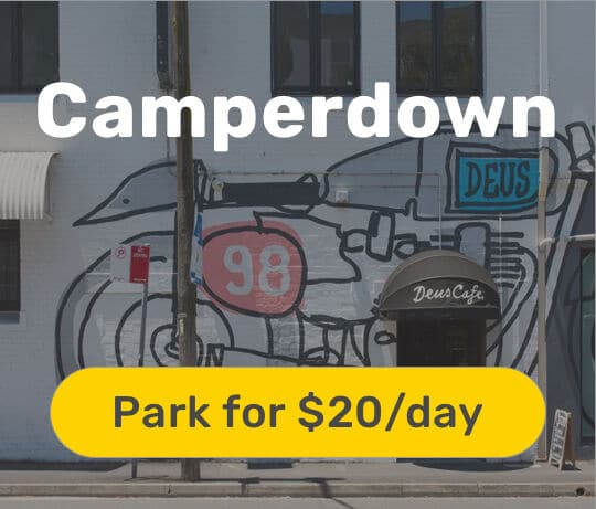cheap camperdown parking