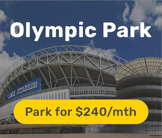 olympic park monthly parking