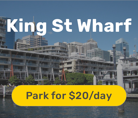 King St Wharf parking
